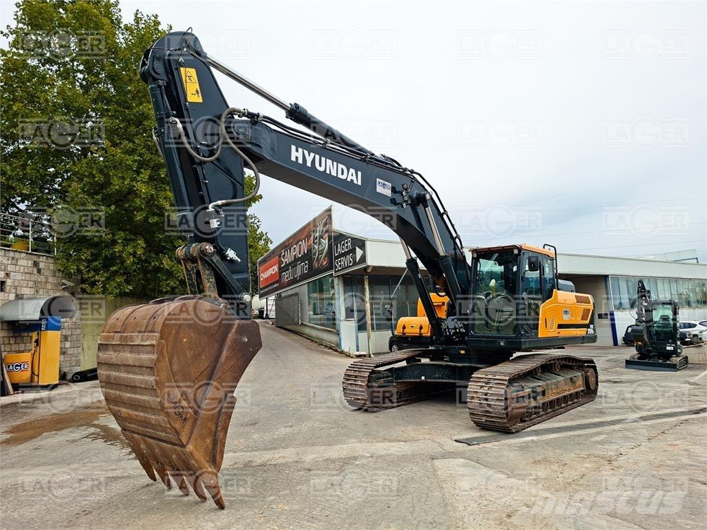 Hyundai HX350L Bageri guseničari