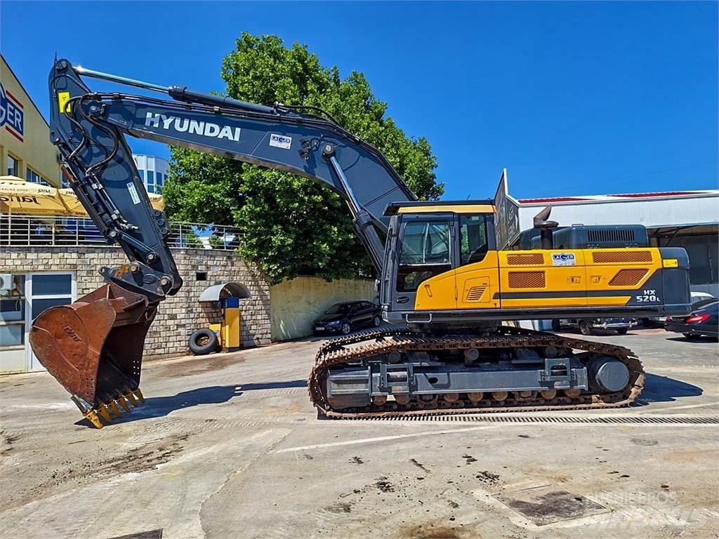 Hyundai HX520L Bageri guseničari