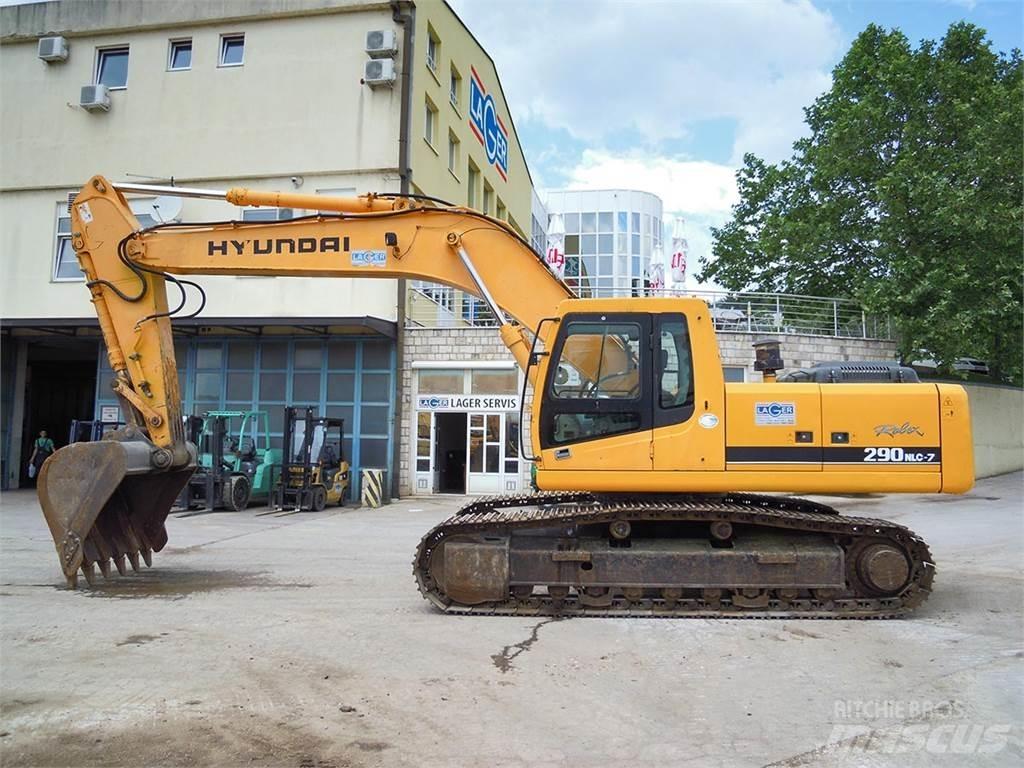 Hyundai R290NLC-7 Bageri guseničari
