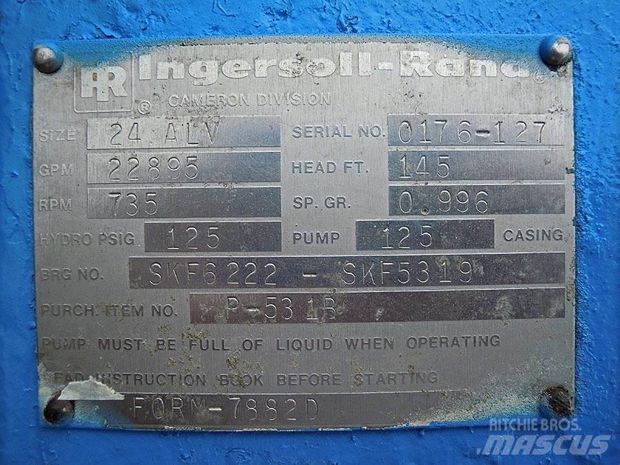 Ingersoll Rand 24 ALV Pumpe za vodu