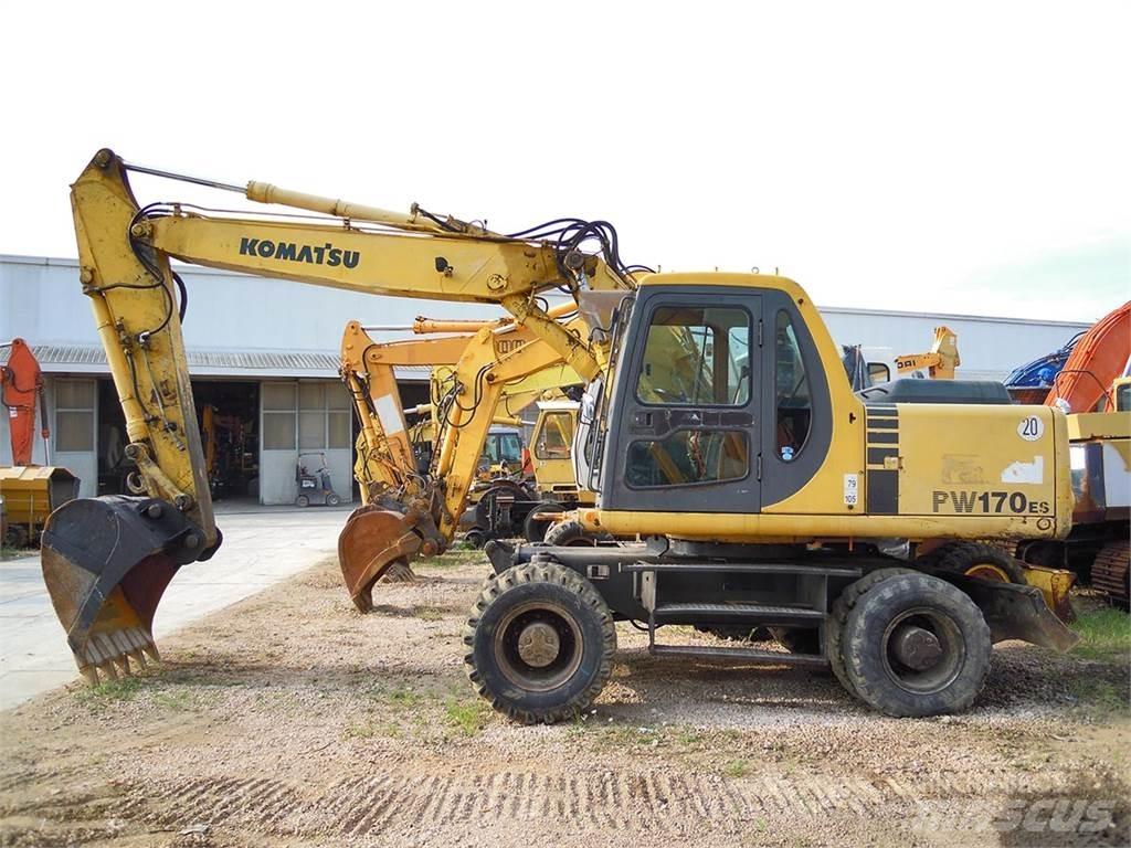 Komatsu PW170ES-6K Bageri točkaši