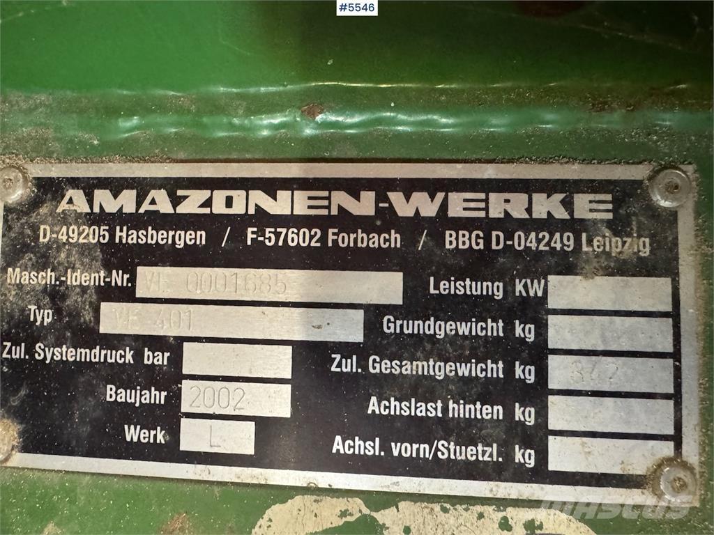 Amazone VE 401 Sejačice
