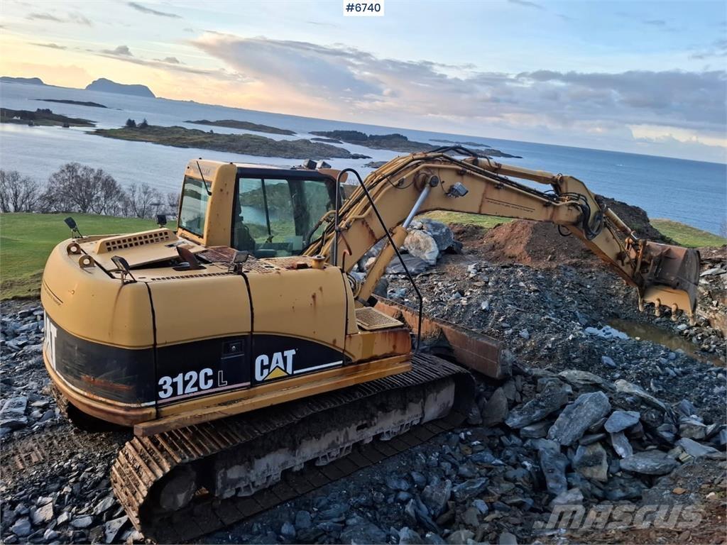 CAT 312C L Bageri guseničari