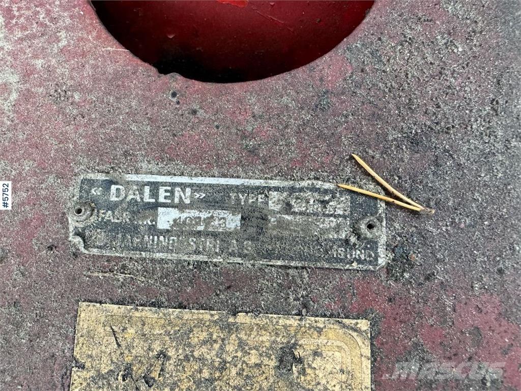 Dalen 1278 Snežne daske i plugovi