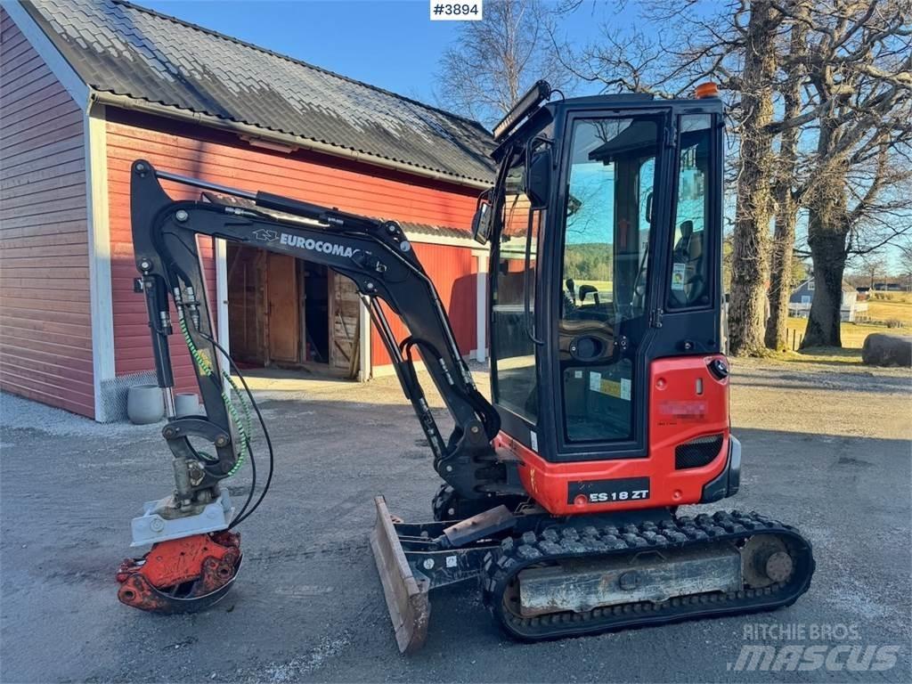 Euromach ES18ZT Bageri guseničari