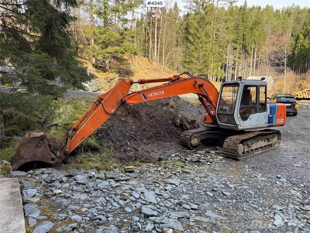 Hitachi EX120-2 Bageri guseničari