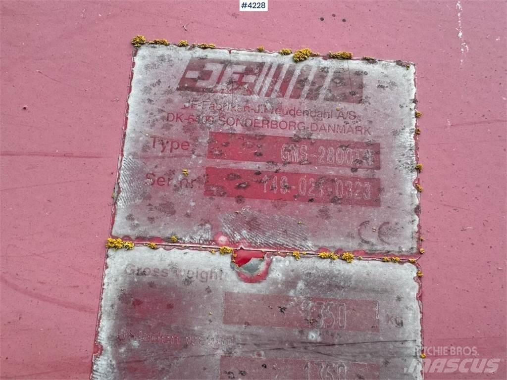 JF GMS-2800TS Ostale mašine i priključci za obradu tla