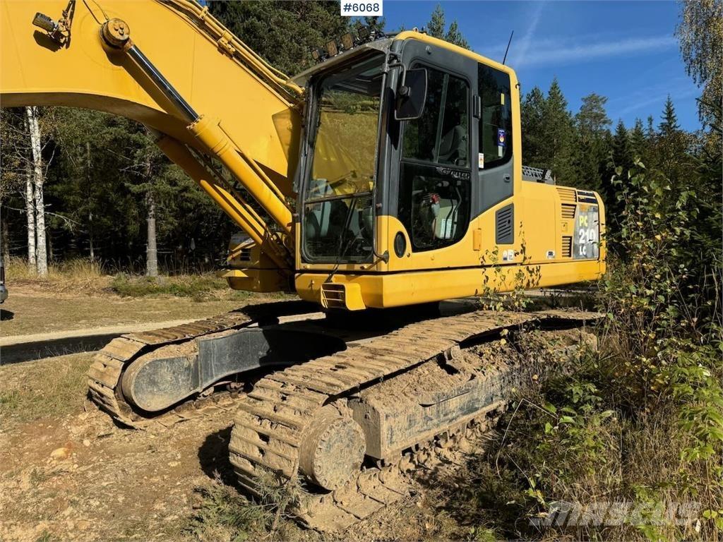 Komatsu PC210LC Bageri guseničari