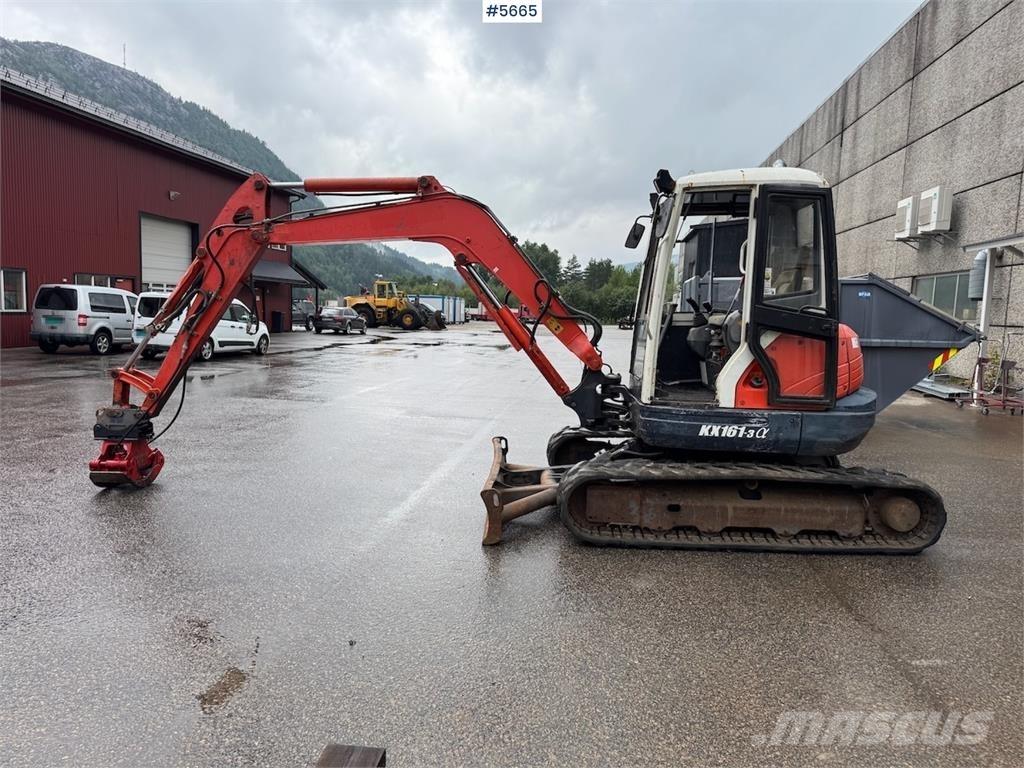 Kubota KX 161-3 Bageri guseničari