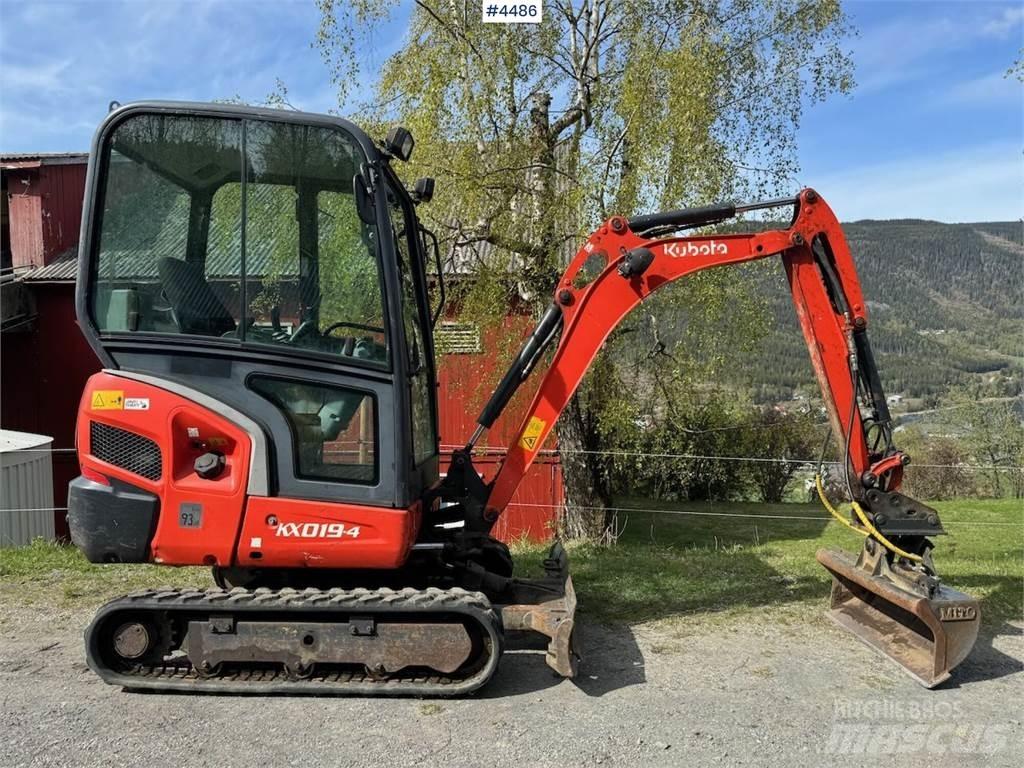Kubota KX019 Bageri guseničari