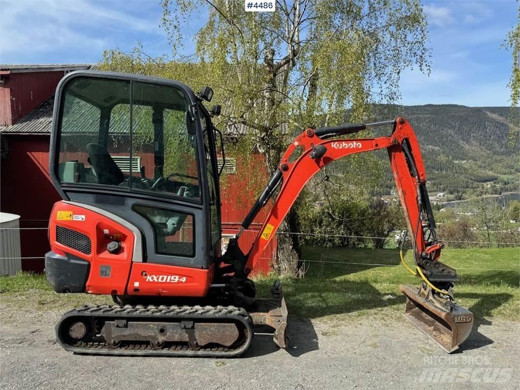 Kubota KX019 Bageri guseničari