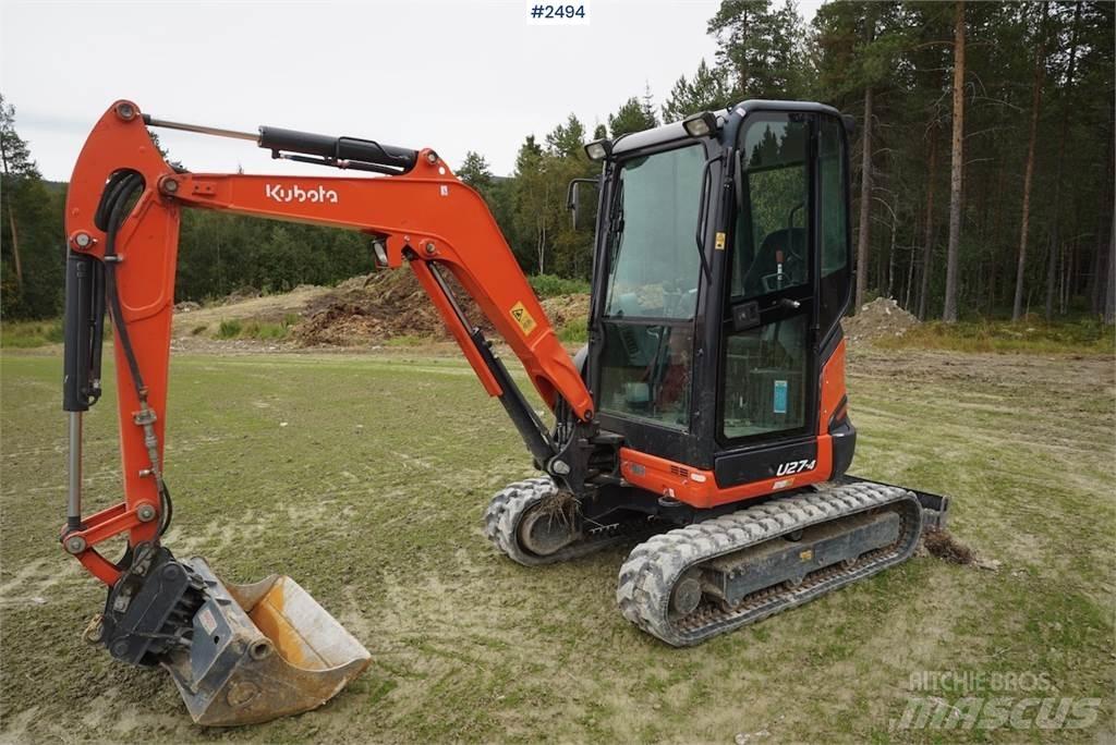 Kubota U27-4 Bageri guseničari