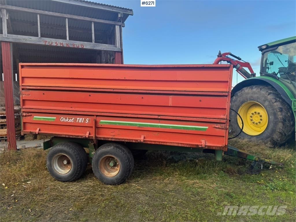 Orkel T81 S Prikolice za zrno