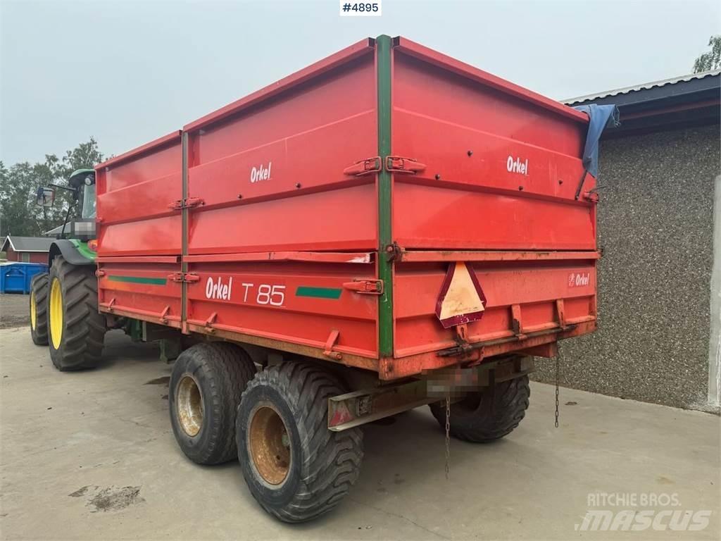 Orkel T85S henger Prikolice za zrno