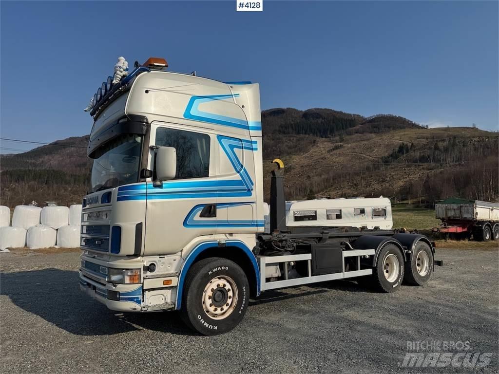 Scania 144G Sanduk kamioni