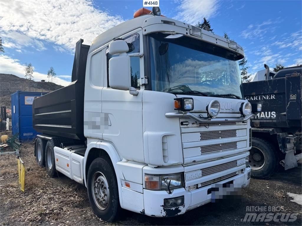 Scania 144G Sanduk kamioni