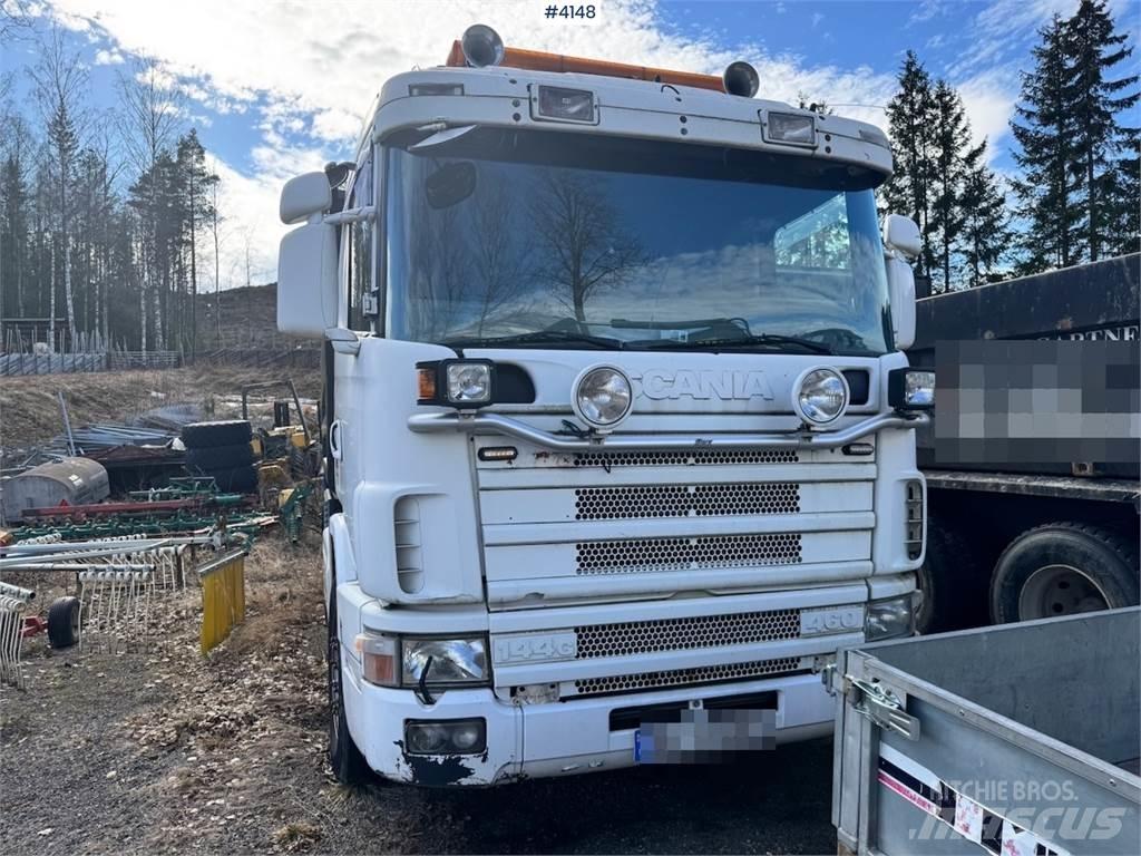 Scania 144G Sanduk kamioni