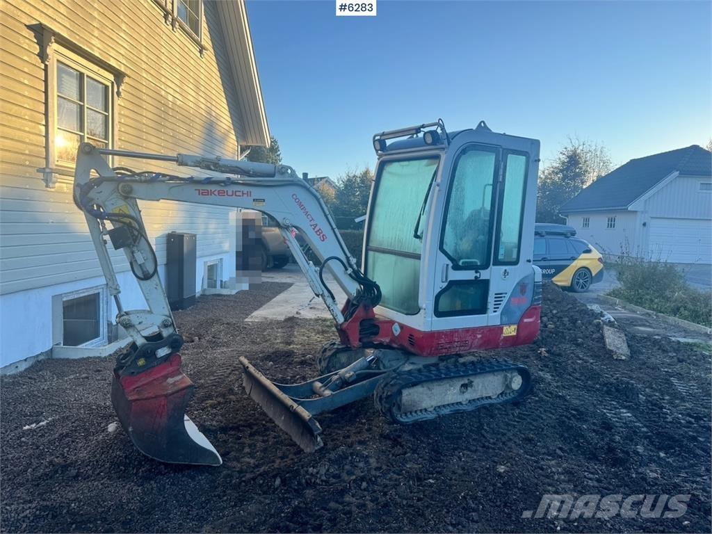 Takeuchi TB219 Bageri guseničari