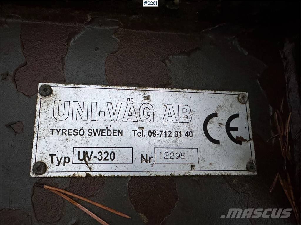 Uni-väg UV-320 Snežne daske i plugovi