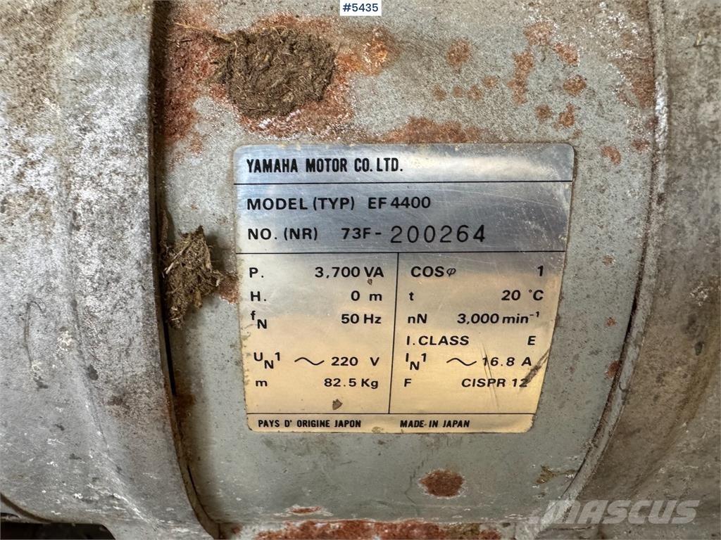 Yamaha EF 4400 Ostale komponente za građevinarstvo