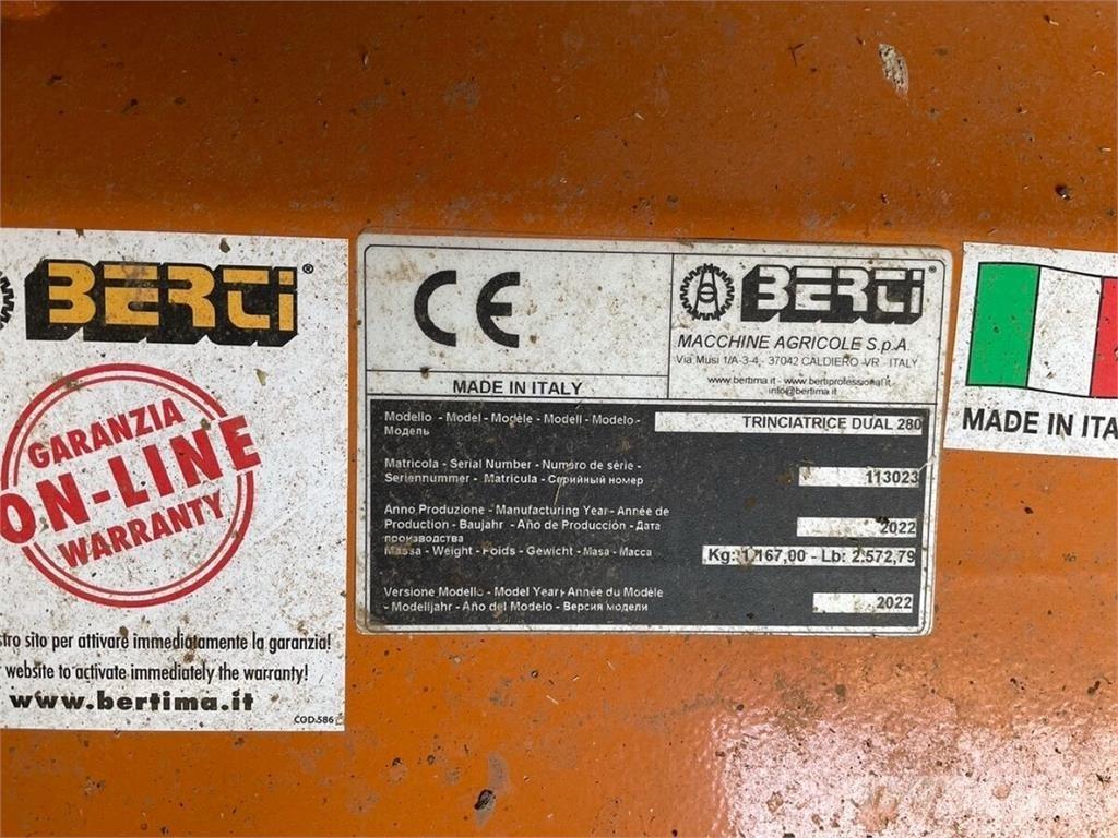 Berti Dual 280 Kosilice za livade