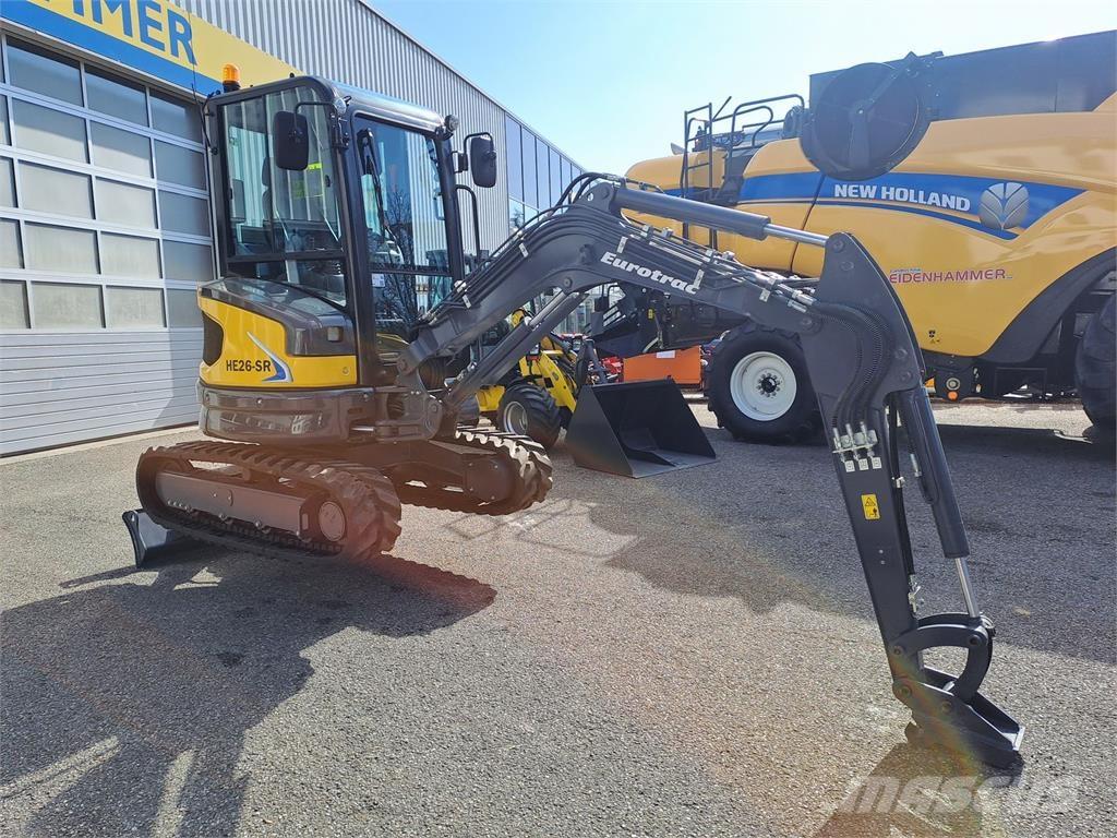 Eurotrac HE26SR Mini bageri < 7t