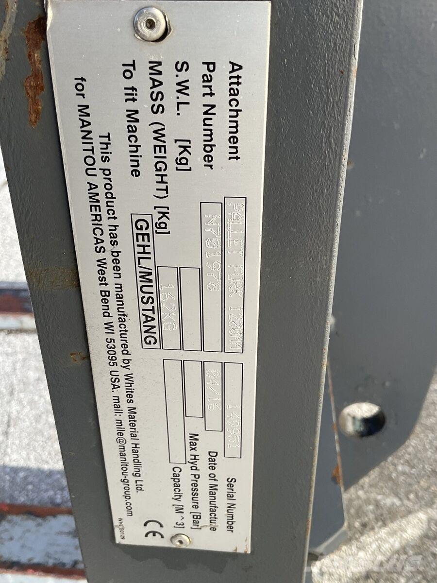 Gehl Palettengabel Teleskopski viljuškari