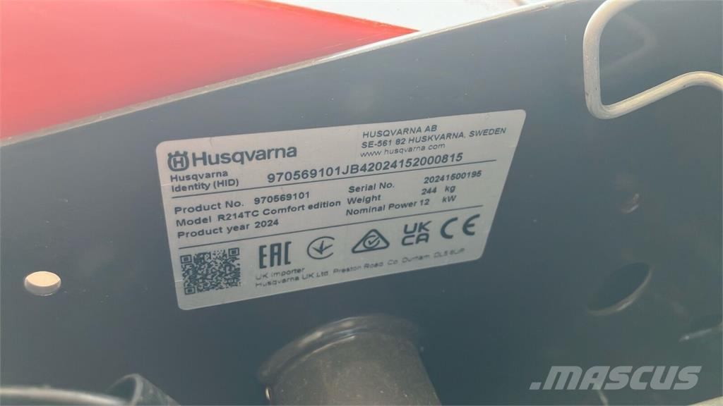 Husqvarna R 214TC Ostale industrijske mašine