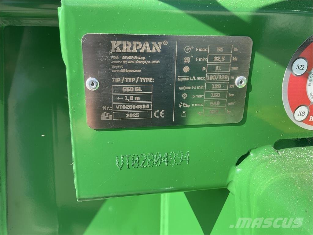 Krpan 650GL Vitla