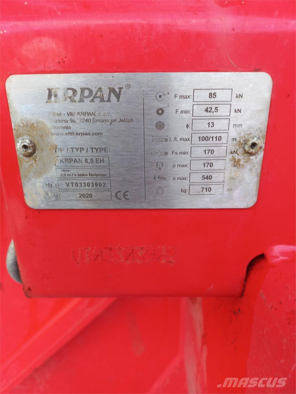 Krpan 8,5EH Vitla
