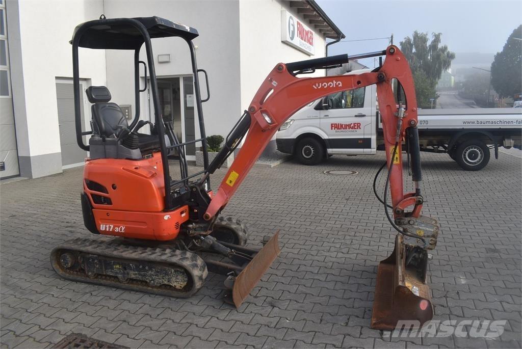Kubota U17-3a Mini bageri < 7t