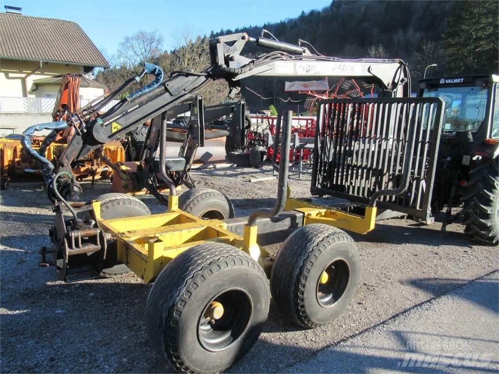Moheda 7 + FMV 250 Šumske prikolice