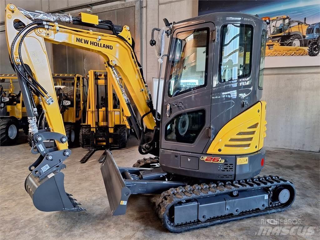 New Holland E 26 C Mini bageri < 7t