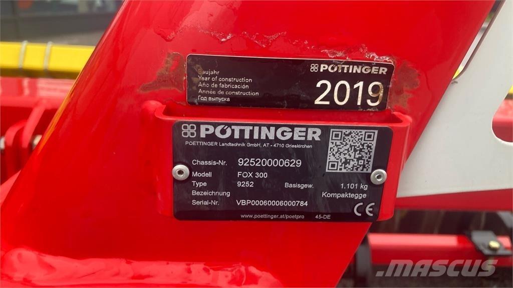 Pöttinger Fox 300 Tanjirače