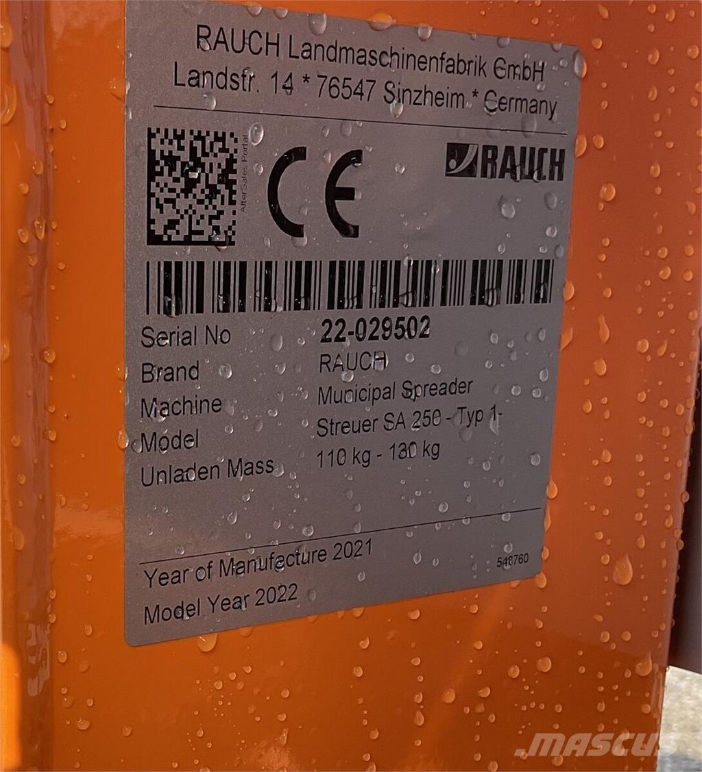 Rauch SA 250 Ostale industrijske mašine