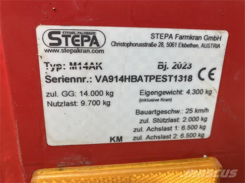 Stepa M14AK FZ7090 Šumske prikolice