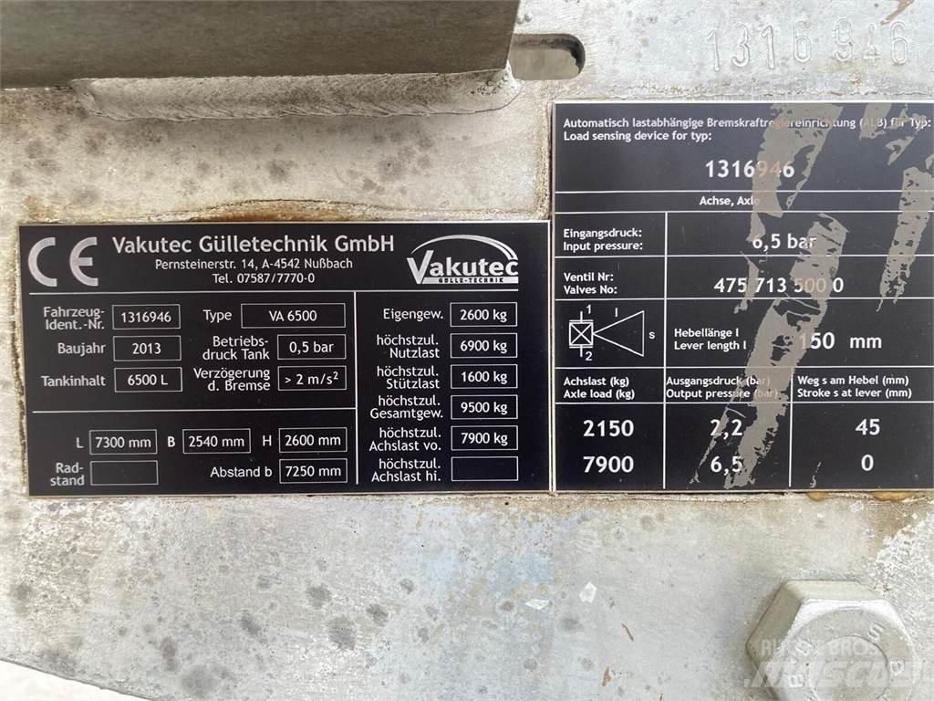  Vakutec VA 6500 Cisterne za djubrivo