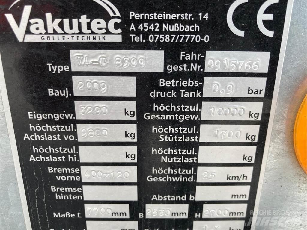  Vakutec VA-T 8300 Cisterne za djubrivo