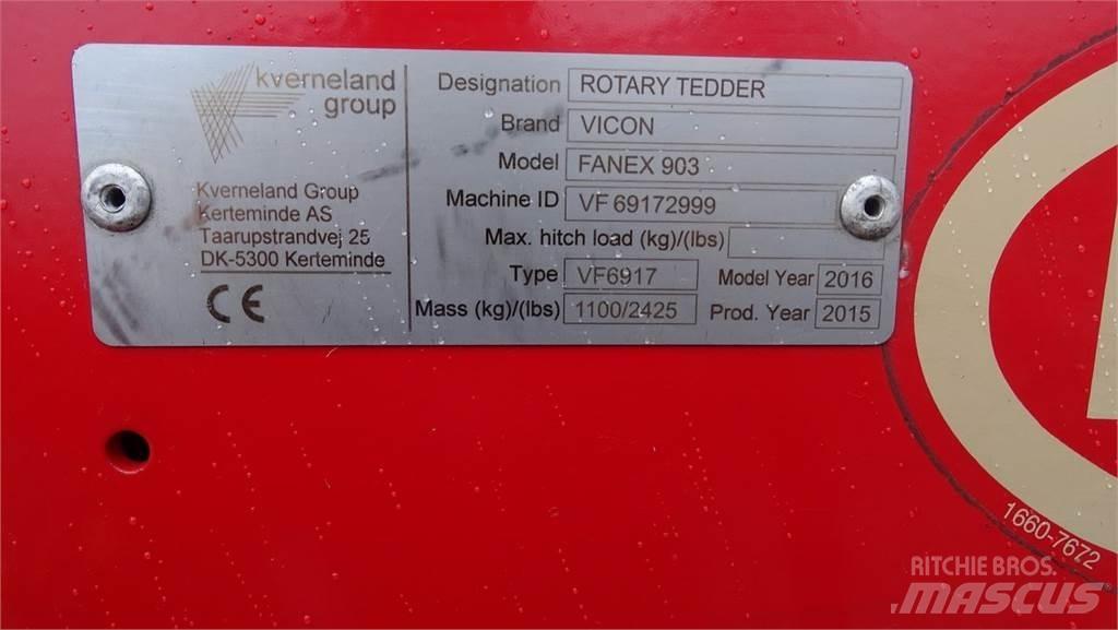 Vicon Fanex 903 Okretači i sakupljači sena