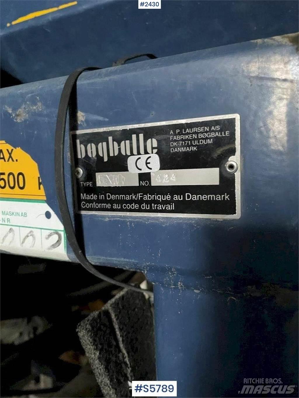 Bogballe EXW 1000 Ostale mašine i oprema za veštačko djubrivo