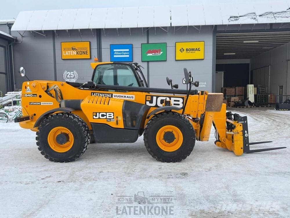 JCB 540-170 kurottaja Teleskopski viljuškari