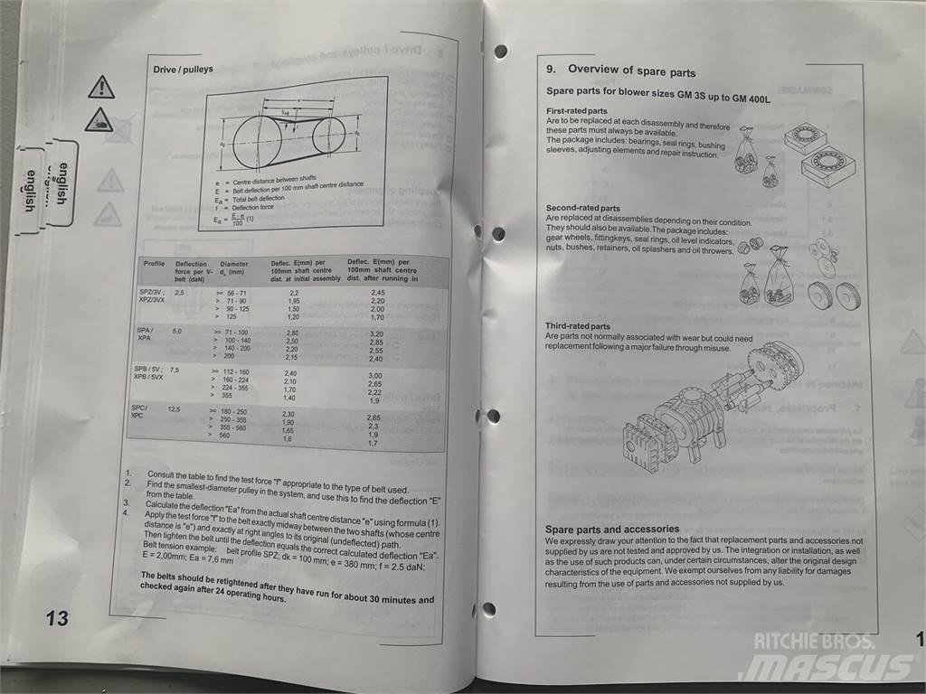 Aerzen GM80L Ostale komponente za građevinarstvo