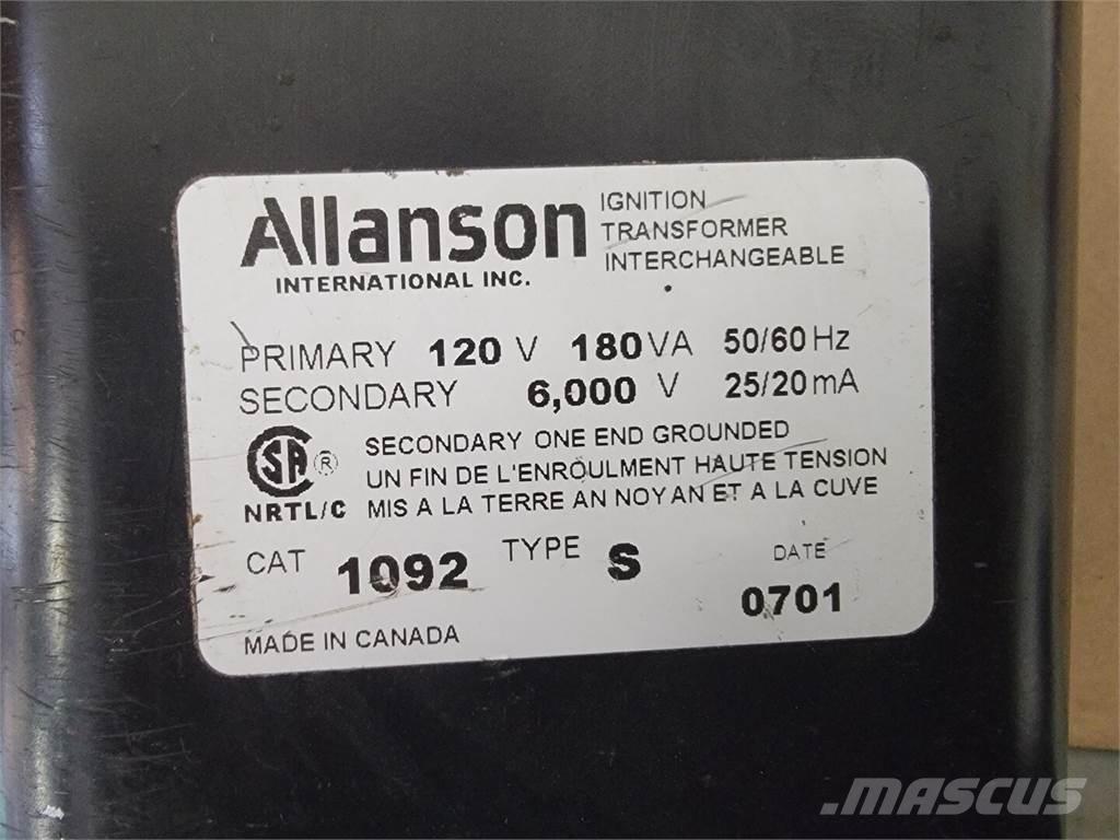  ALLANSON 1092-S Ostalo za građevinarstvo