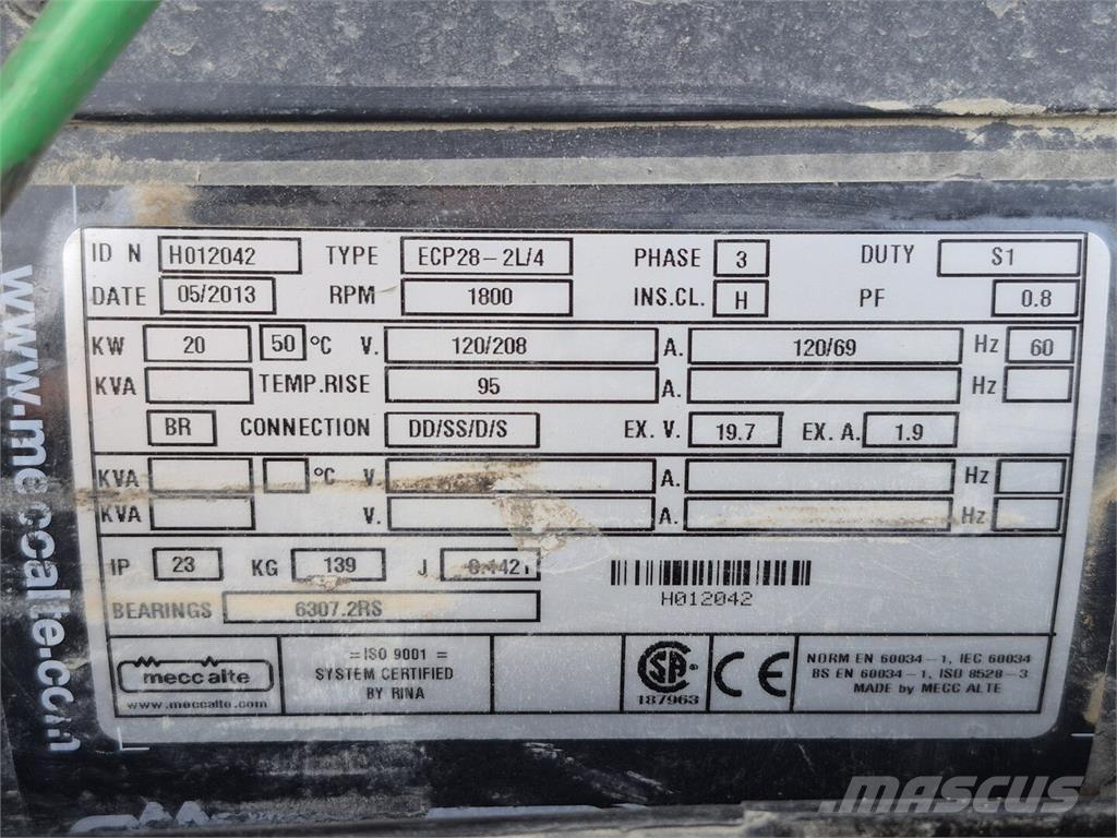 Allmand ELT20 Ostale komponente za građevinarstvo