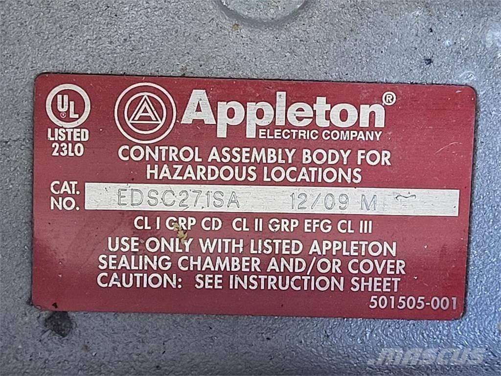  APPLETON EDSC271SA Ostalo za građevinarstvo