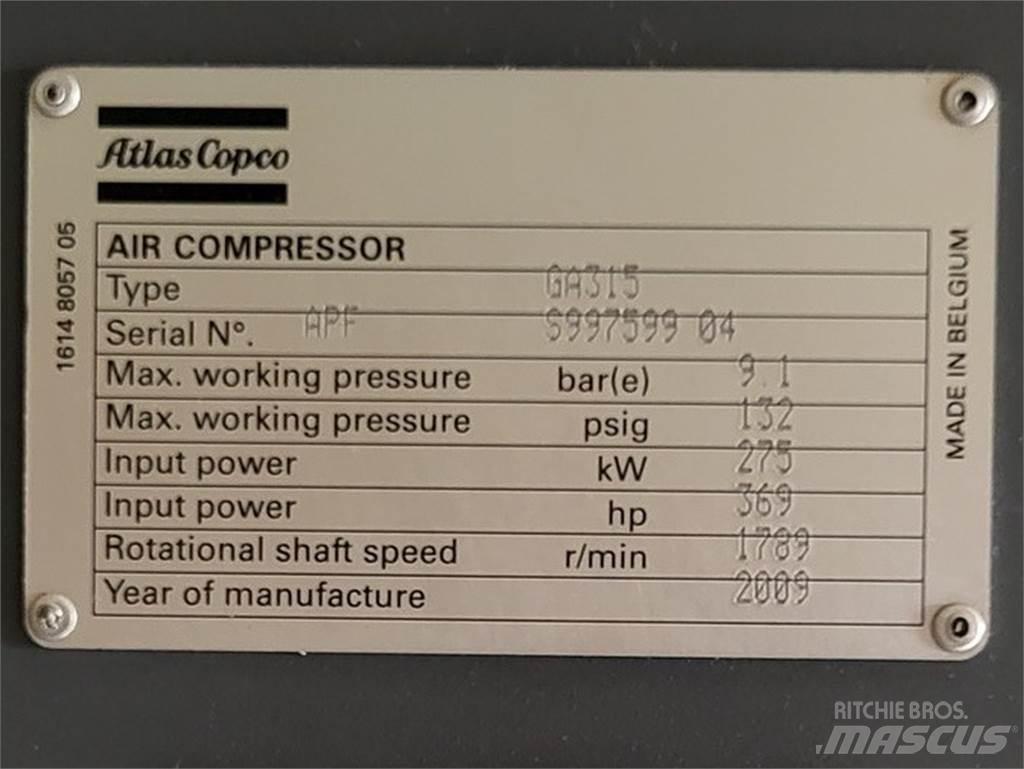 Atlas Copco GA315 Kompresori