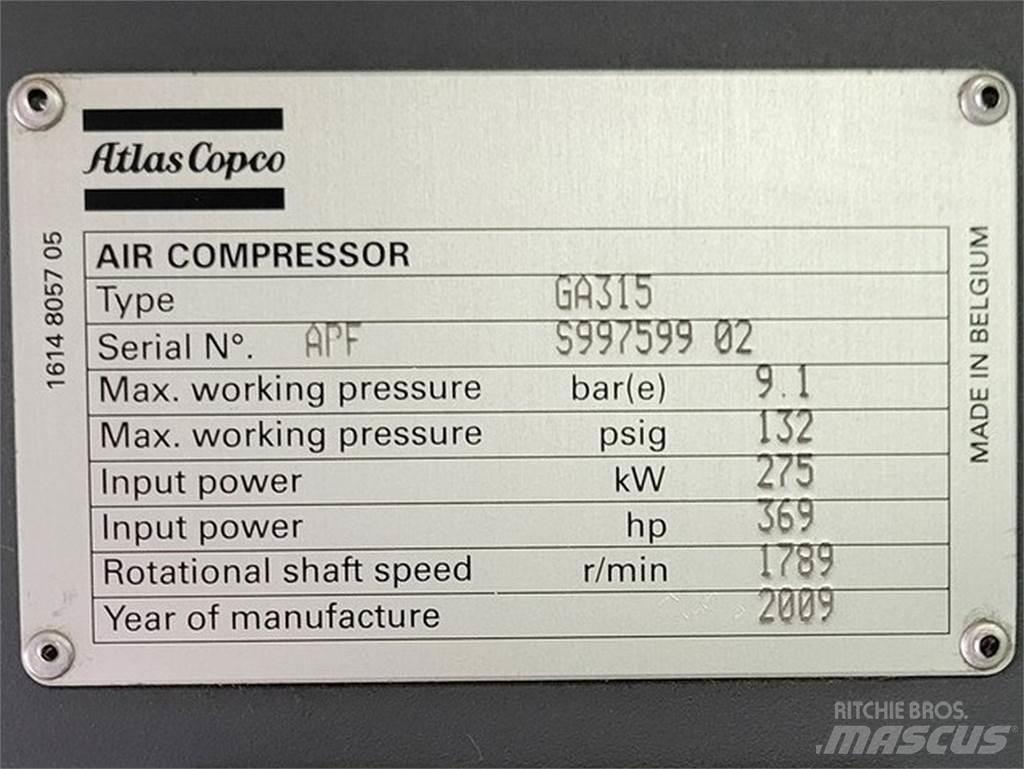 Atlas Copco GA315 Kompresori