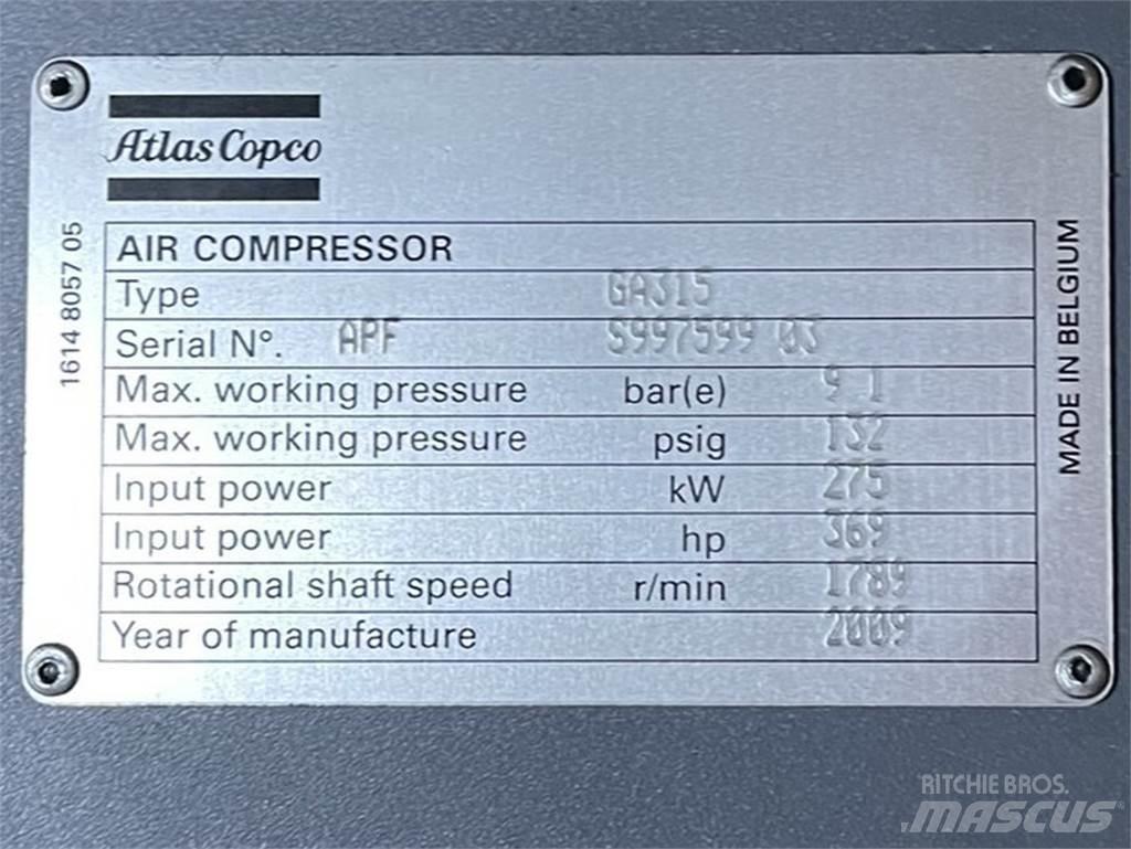 Atlas Copco GA315 Kompresori