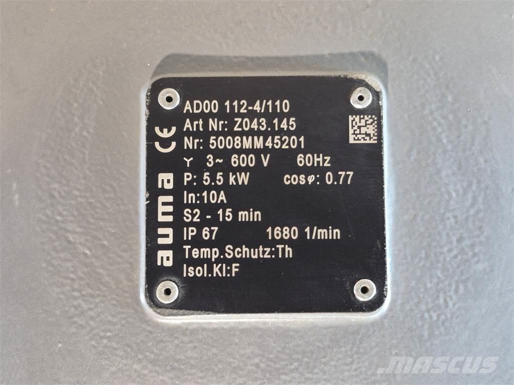  AUMA AD00 112-4/110 Ostalo za građevinarstvo