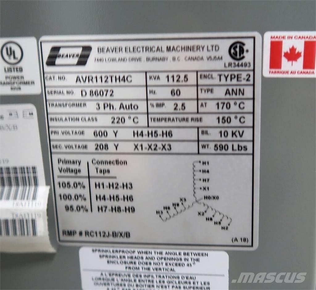  BEAVER AVR112TH4C Ostalo za građevinarstvo